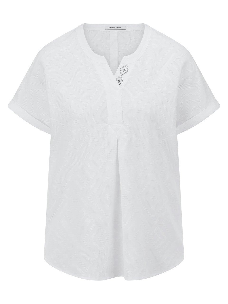 Long-Bluse Peter Hahn weiss günstig online kaufen