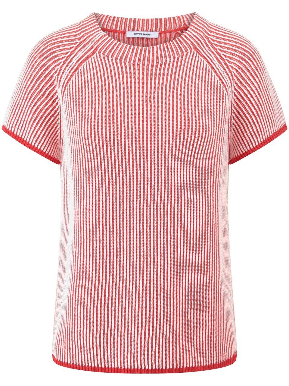 Rundhals-Pullover Peter Hahn rot günstig online kaufen