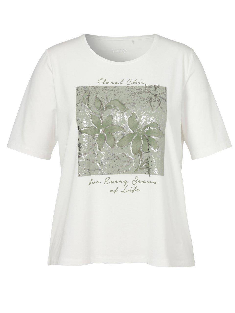 Rundhals-Shirt Via Appia Due weiss günstig online kaufen