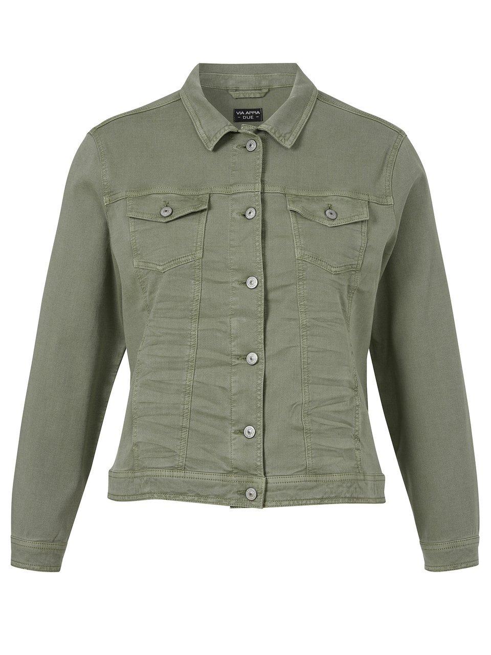 Jeansjacke Via Appia Due grün günstig online kaufen