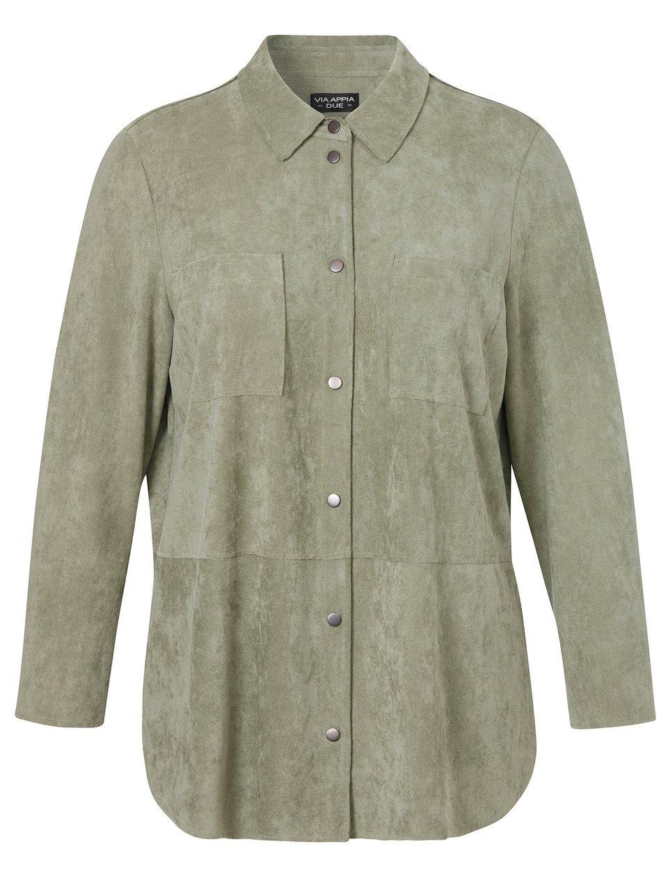 Long-Bluse Via Appia Due grün günstig online kaufen