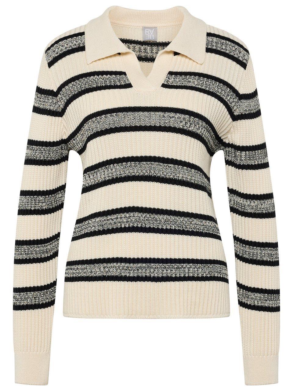 Polo-Pullover Rabe weiss günstig online kaufen