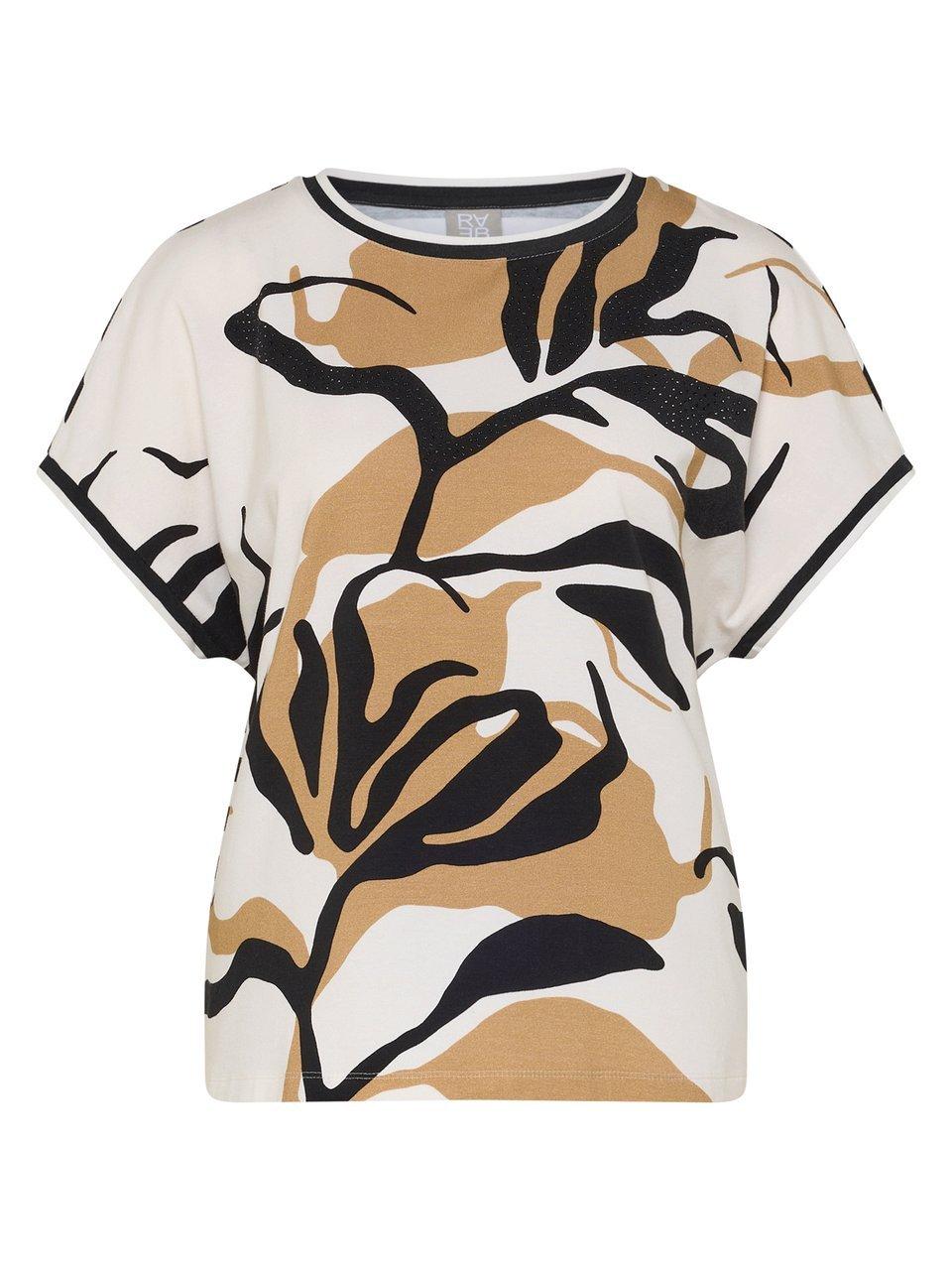 Rundhals-Shirt Rabe weiss günstig online kaufen