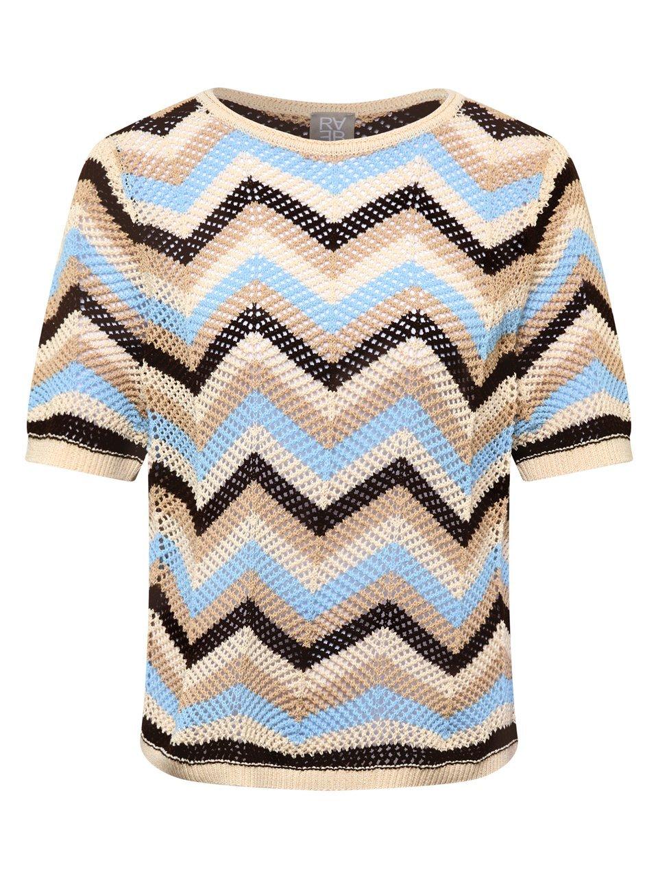 Rundhals-Pullover Rabe mehrfarbig günstig online kaufen