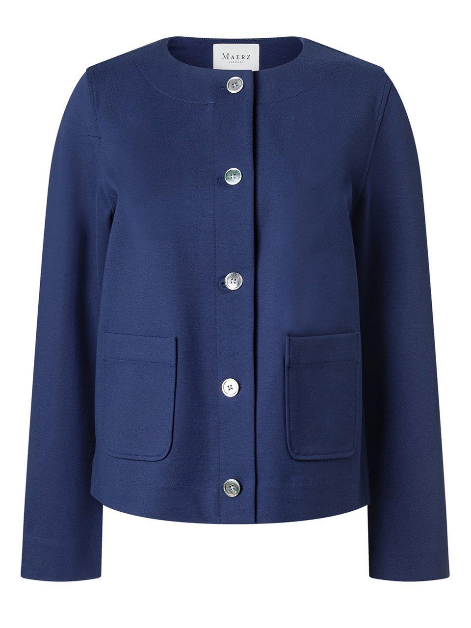 Jersey-Jacke MAERZ Muenchen blau günstig online kaufen