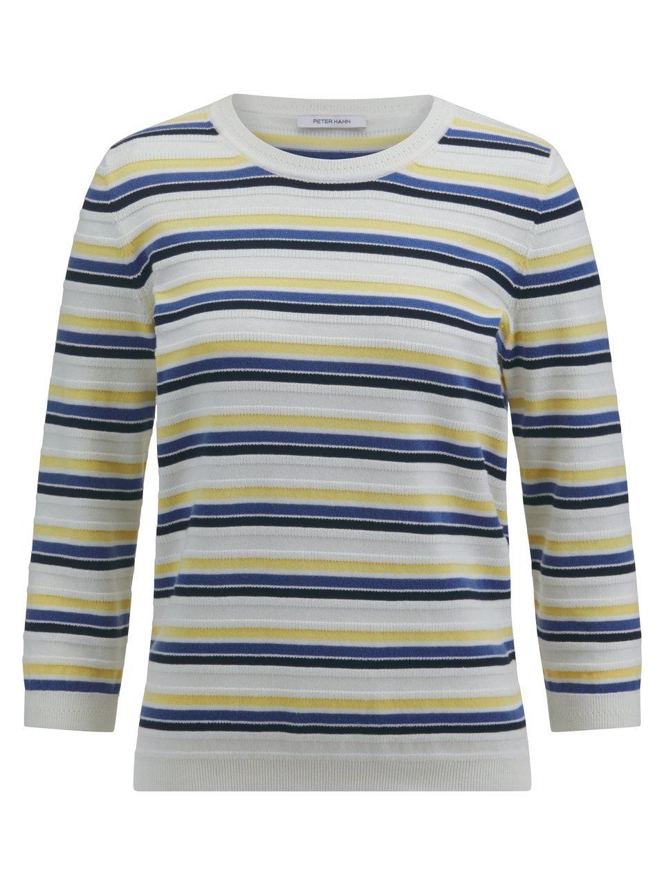 Rundhals-Pullover Peter Hahn blau günstig online kaufen