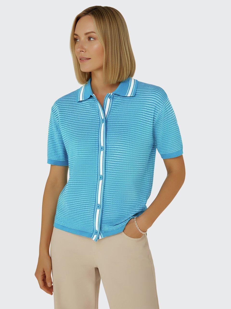 Peter Hahn - Polo-Strickjacke