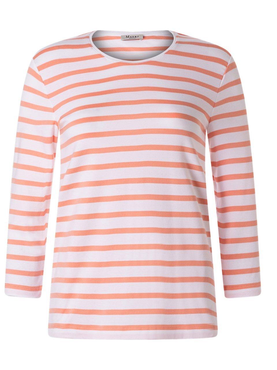 Rundhals-Shirt 3/4-Arm MAERZ Muenchen weiss günstig online kaufen