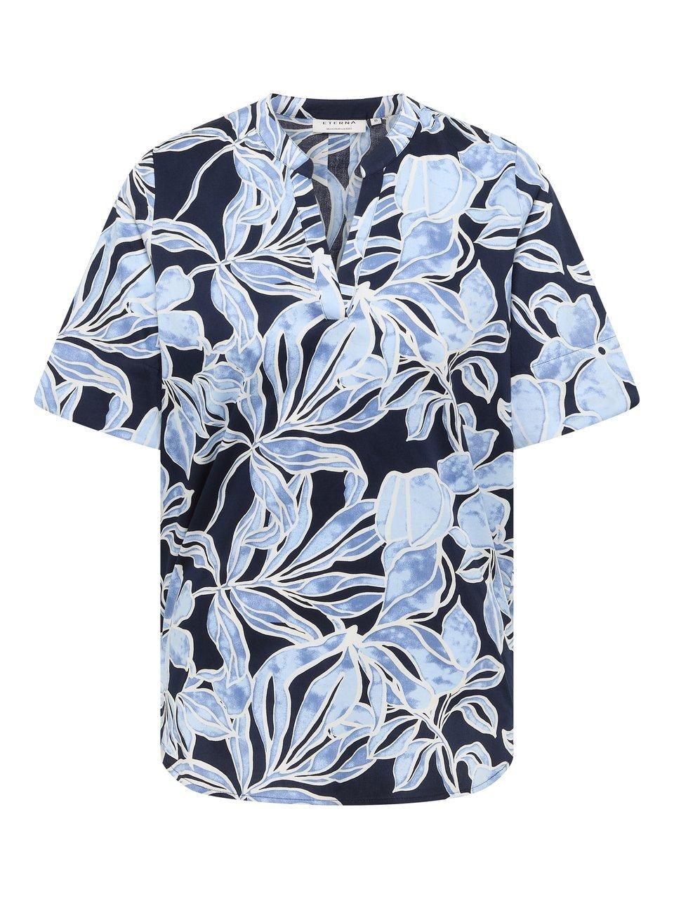Bluse Eterna blau