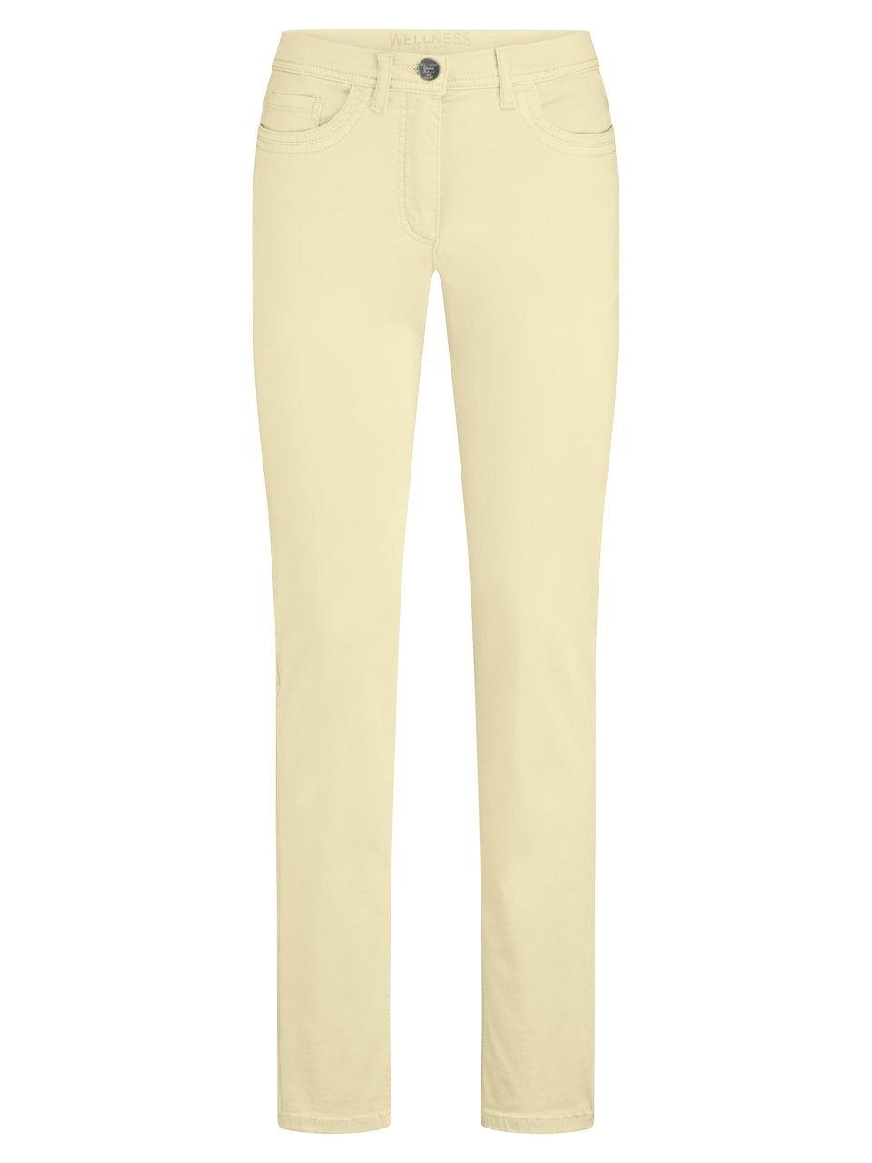 Hose im 5-Pocket-Schnitt Peter Hahn gelb günstig online kaufen