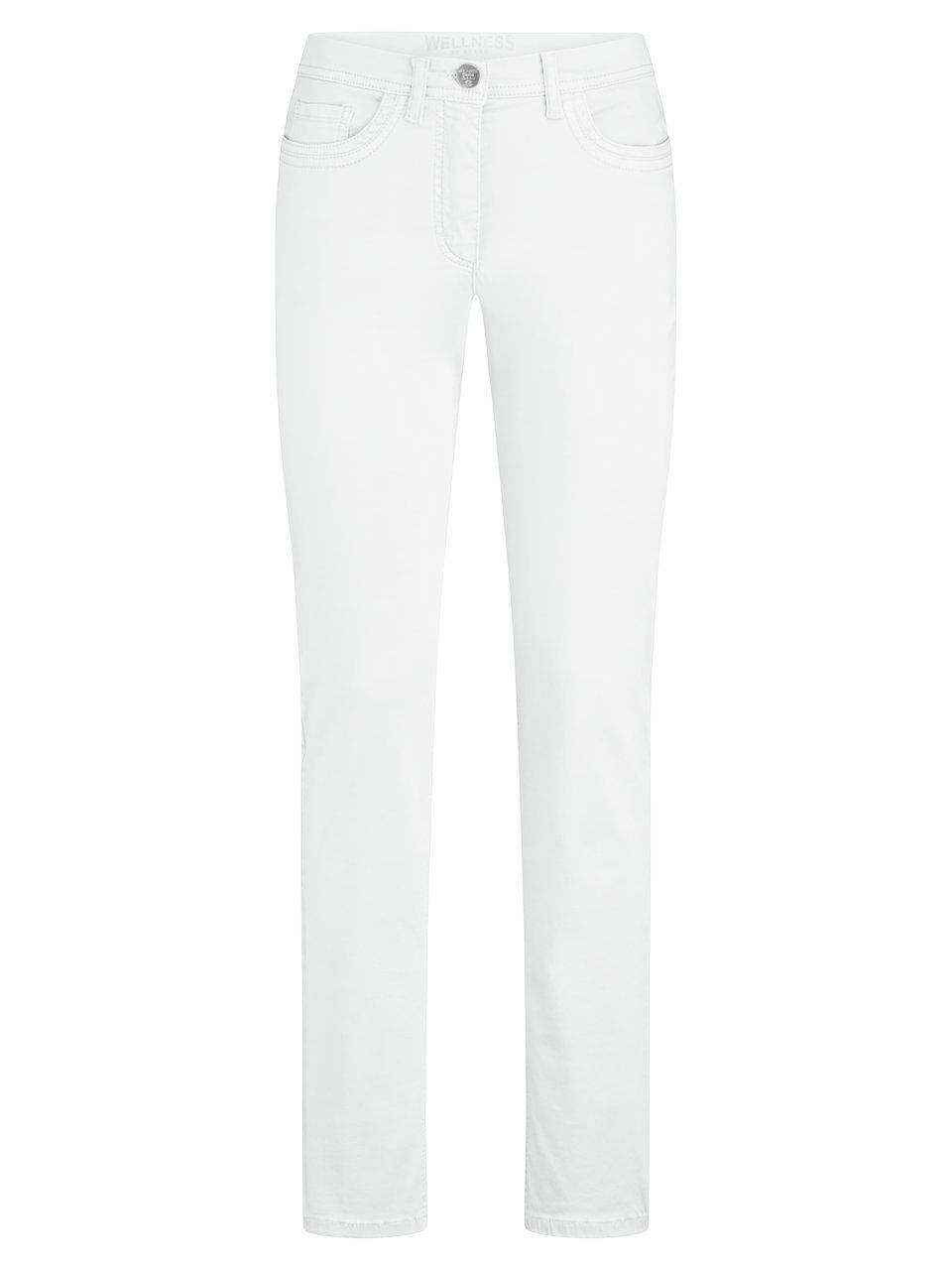 Hose im 5-Pocket-Schnitt Peter Hahn weiss günstig online kaufen