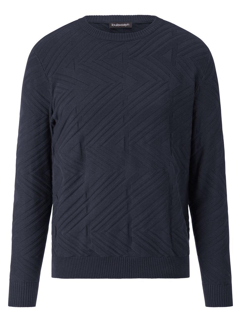 Rundhals-Pullover Louis Sayn blau günstig online kaufen