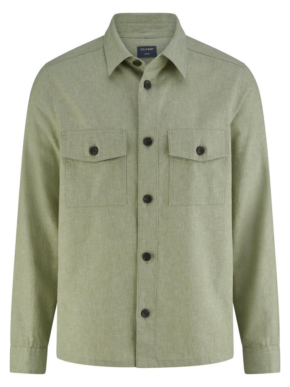 Overshirt Regular Fit Olymp grün günstig online kaufen