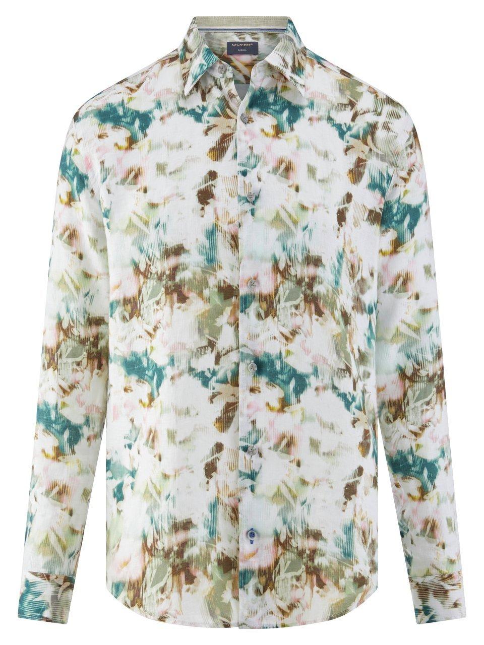 Leinenhemd Regular Fit Olymp weiss günstig online kaufen