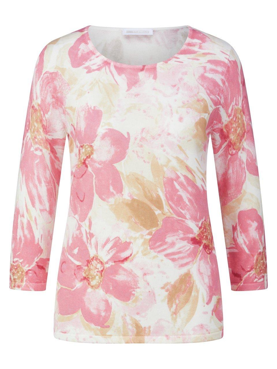 Rundhals-Pullover 3/4-Arm St. Emile weiss günstig online kaufen