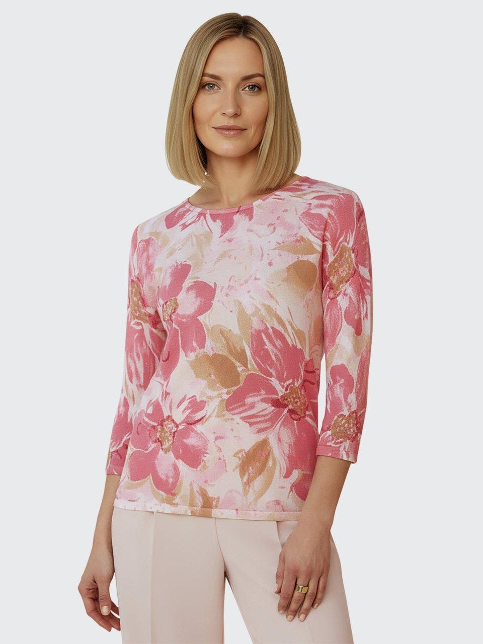 St. Emile - Rundhals-Pullover mit 3/4-Arm