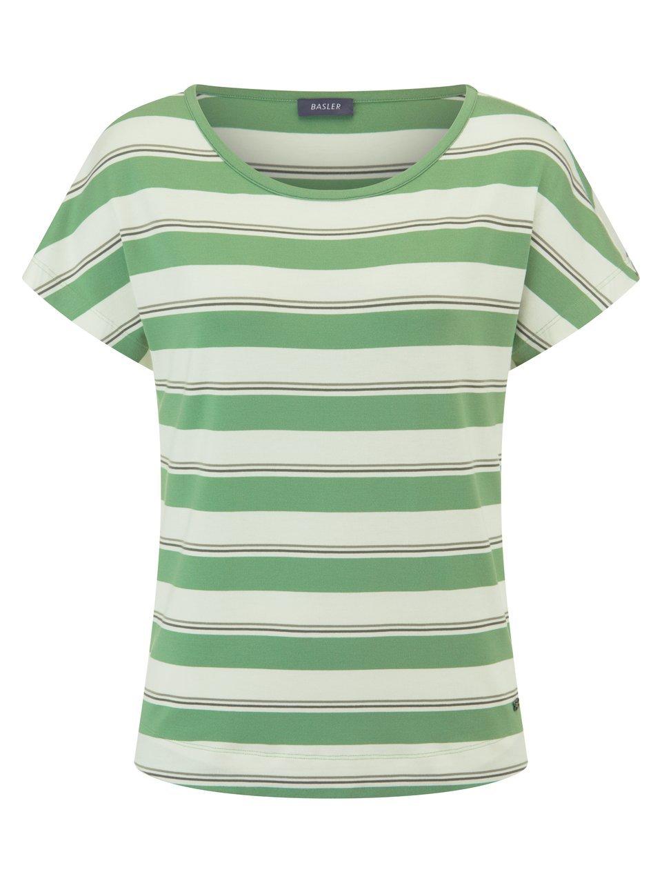 Rundhals-Shirt BASLER grün günstig online kaufen