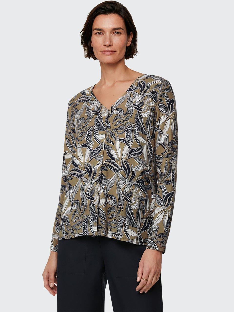 BASLER - Bluse mit V-Ausschnitt