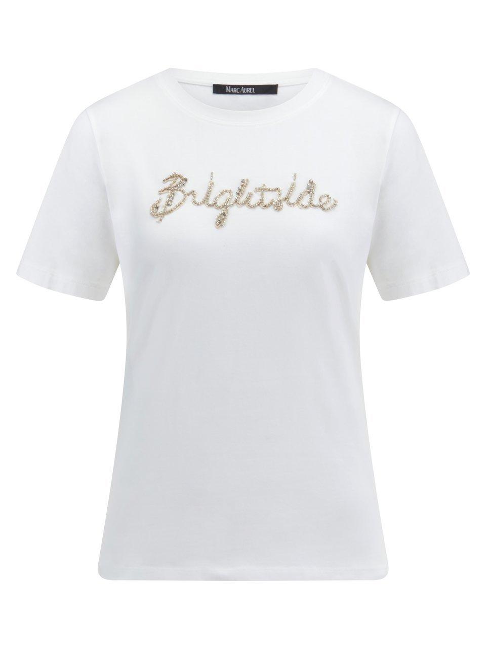 Rundhals-Shirt Marc Aurel weiss günstig online kaufen