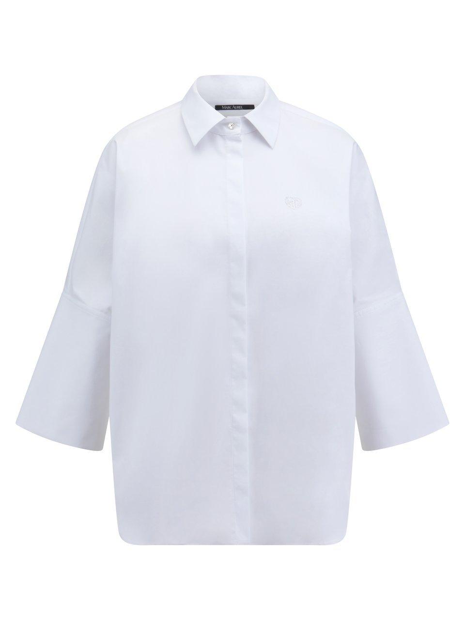 Long-Bluse Marc Aurel weiss günstig online kaufen