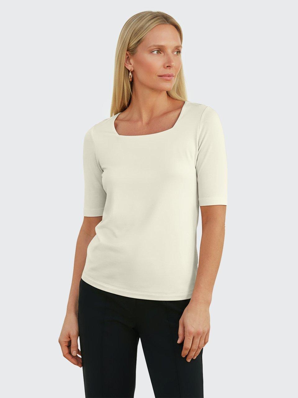 St. Emile - Shirt mit Karree-Ausschnitt