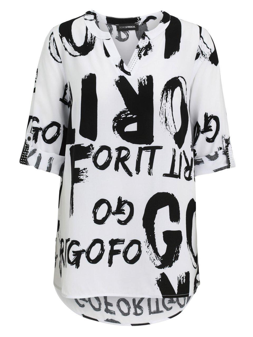 Long-Bluse Doris Streich weiss günstig online kaufen