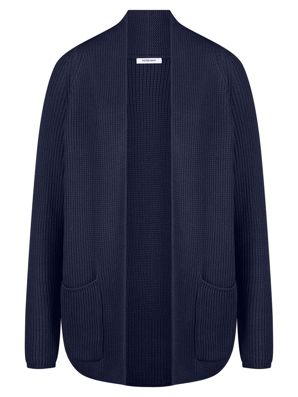 Strickjacke Peter Hahn blau günstig online kaufen