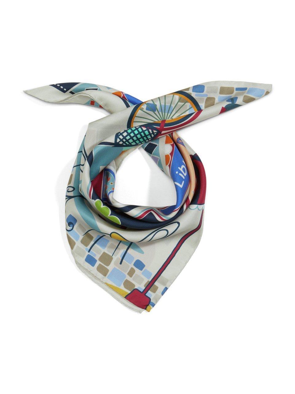 Nicki-Tuch Peter Hahn weiss günstig online kaufen