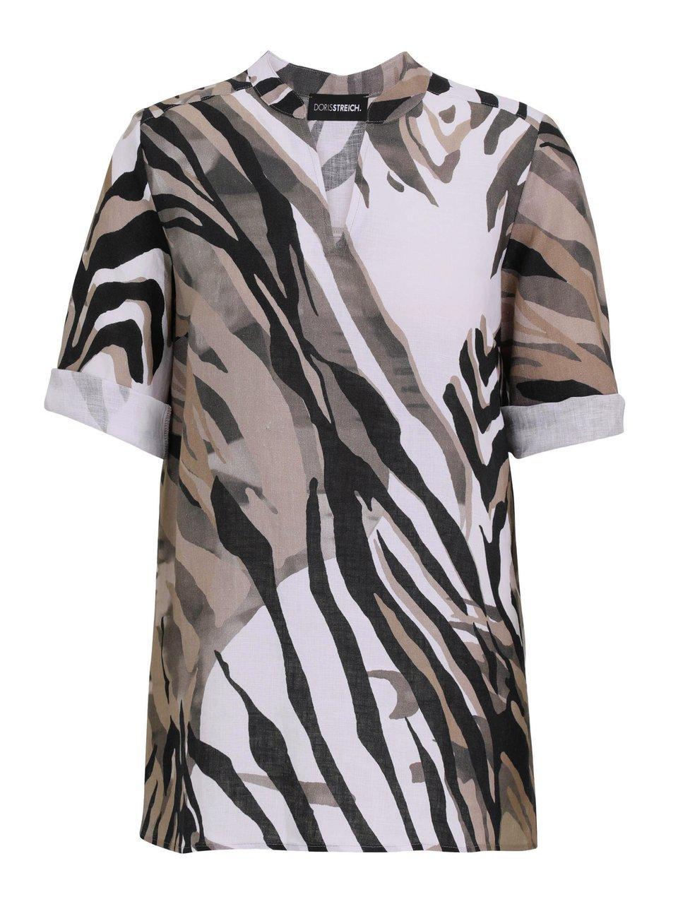 Long-Bluse 3/4-Arm Doris Streich beige günstig online kaufen