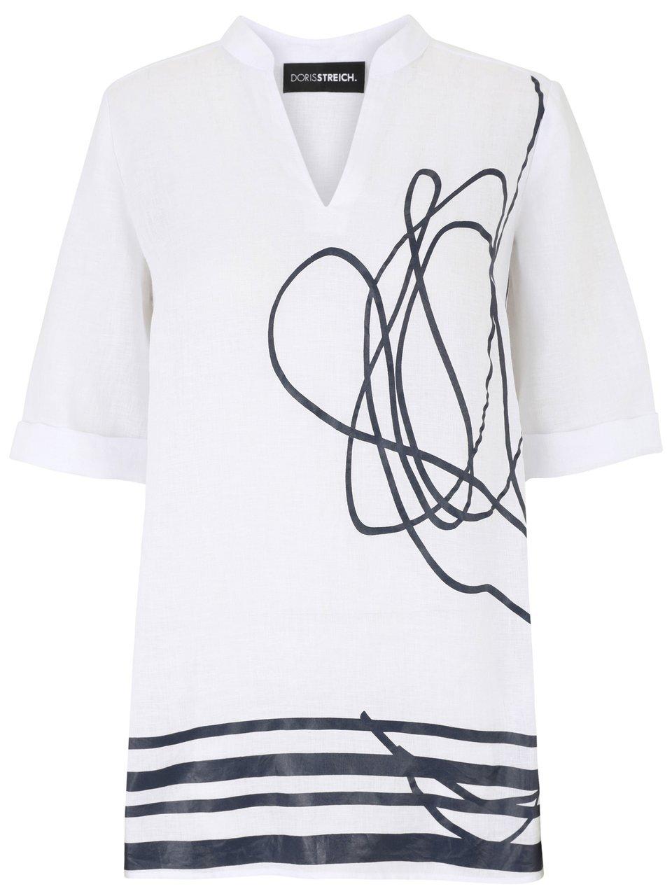 Long-Bluse 3/4-Arm Doris Streich weiss günstig online kaufen