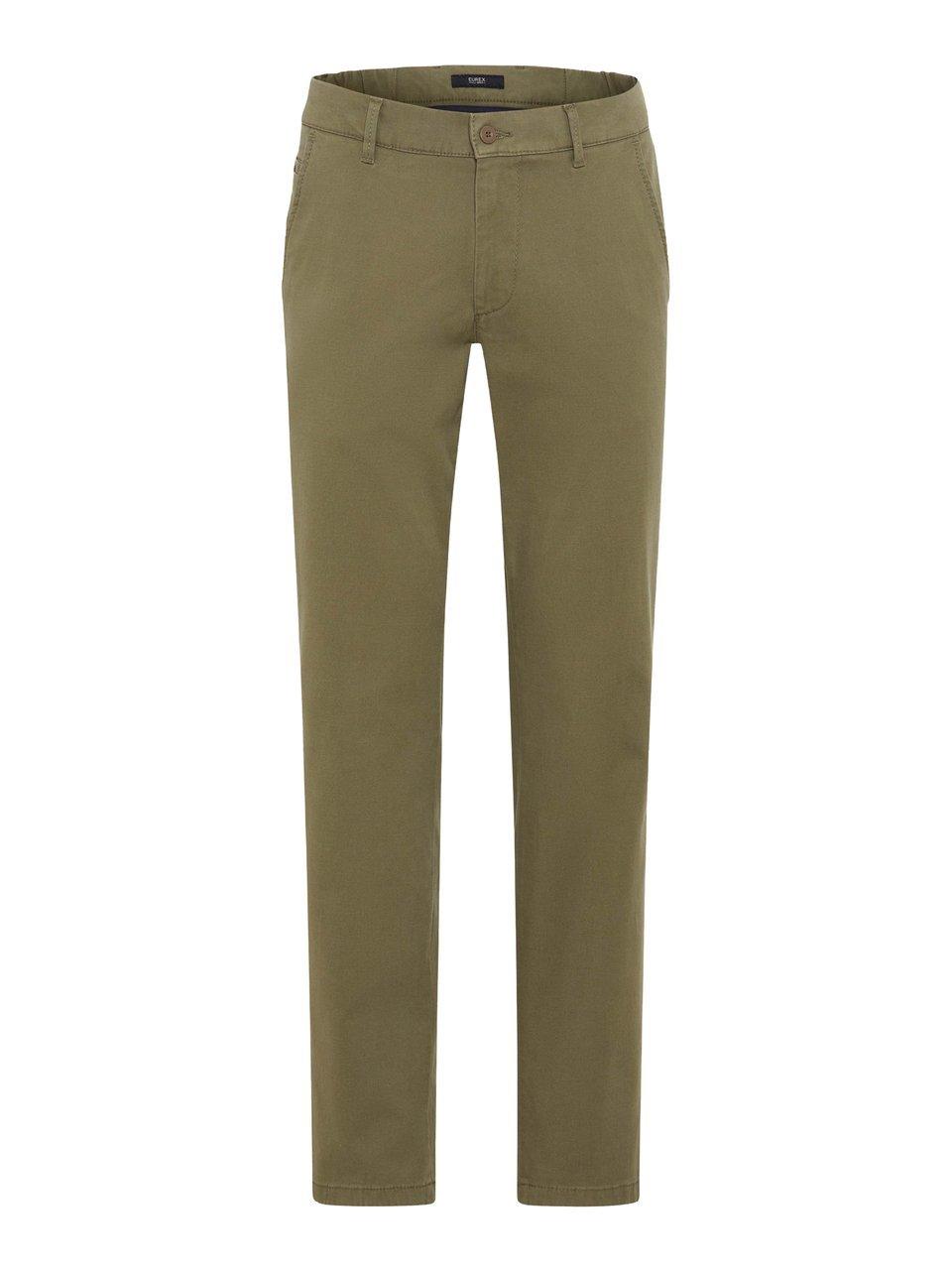 Flatfront-Hose Eurex by Brax grün günstig online kaufen