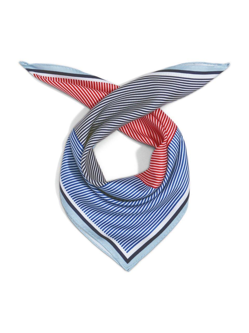 Peter Hahn Velours sjaal Van  blauw