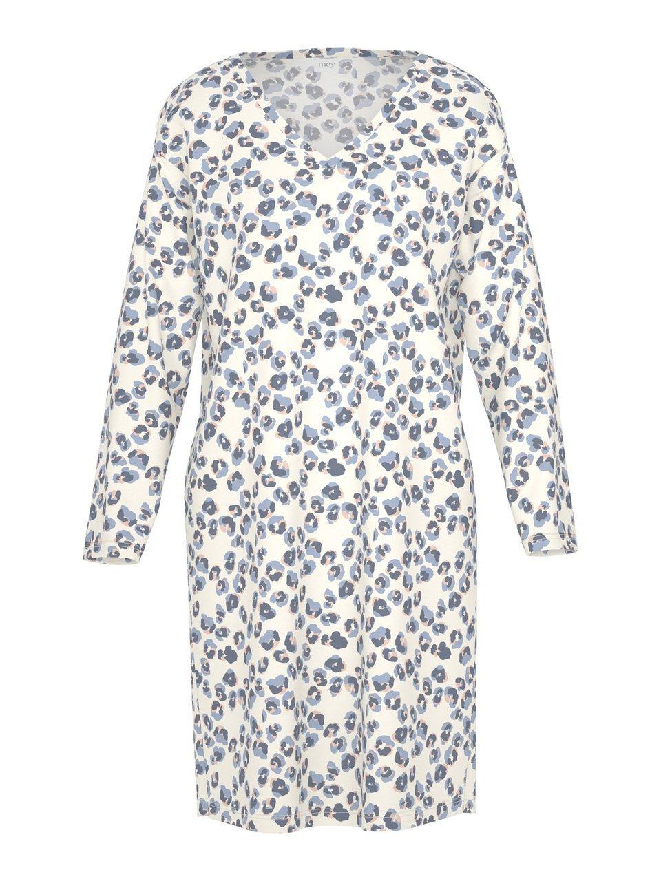 Nachthemd V-Ausschnitt Mey blau günstig online kaufen