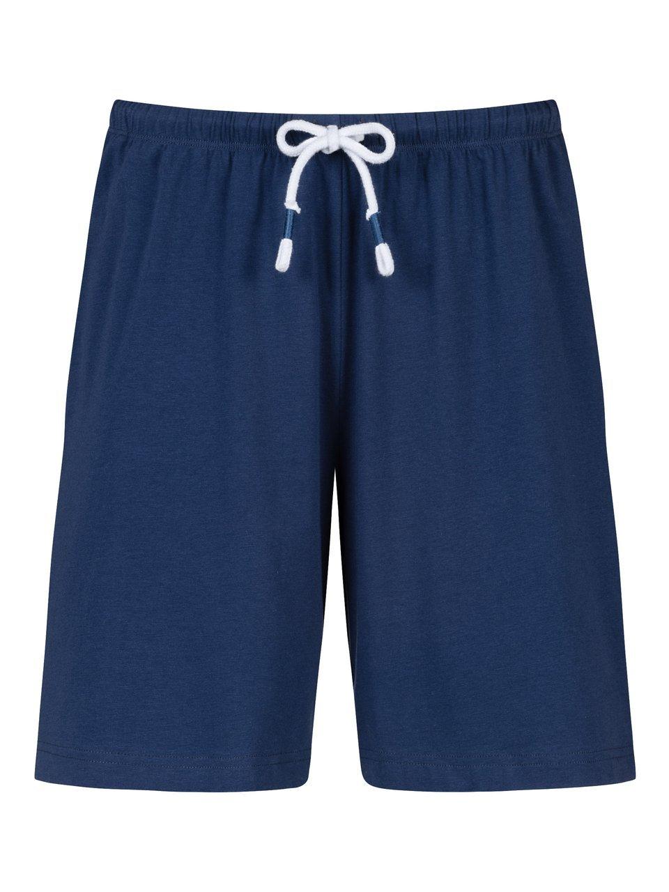 Kurze Schlafhose Mey blau günstig online kaufen