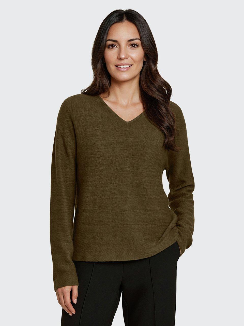 Fadenmeister Berlin - V-Pullover aus Schurwolle und Kaschmir