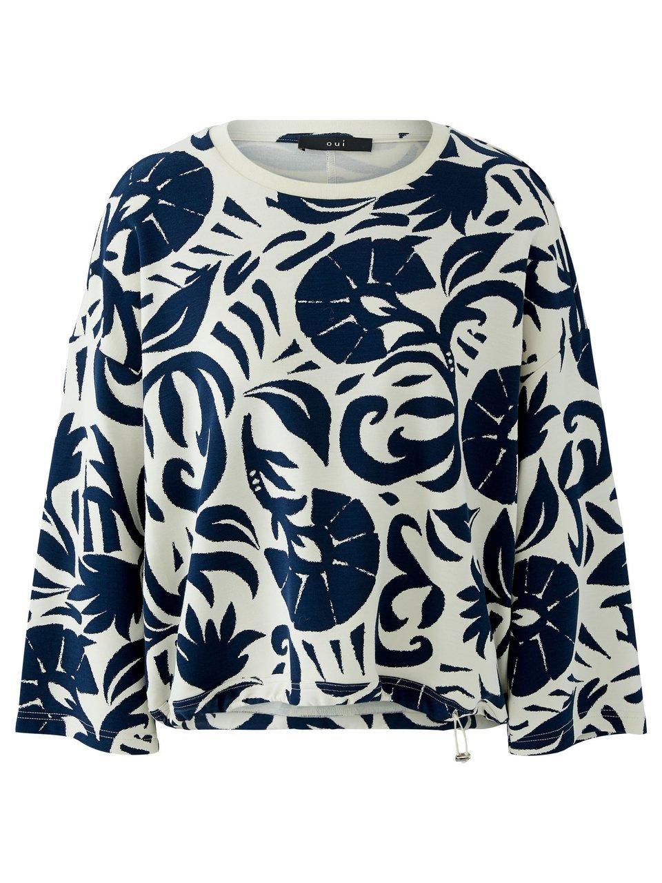 Sweatshirt 3/4-Arm oui weiss günstig online kaufen