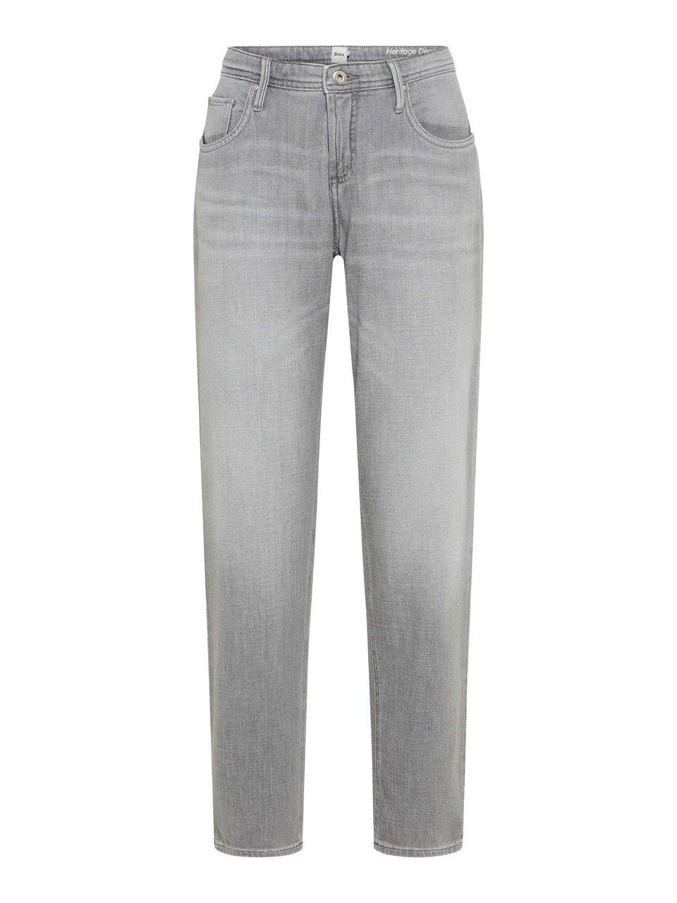 Knöchellange Tapered Fit-Jeans Modell Miley S Brax grau günstig online kaufen