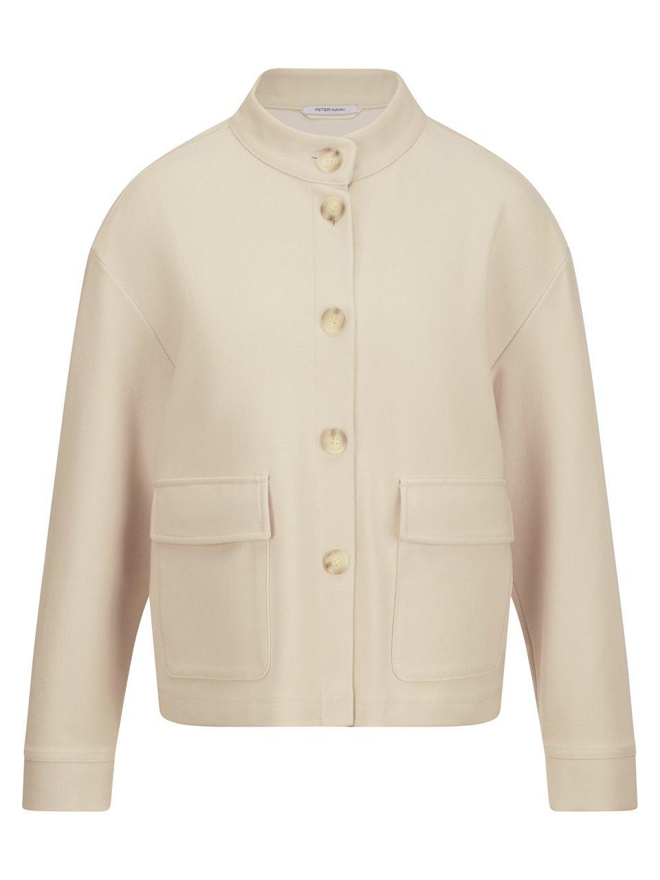 Jersey-Jacke Peter Hahn beige günstig online kaufen