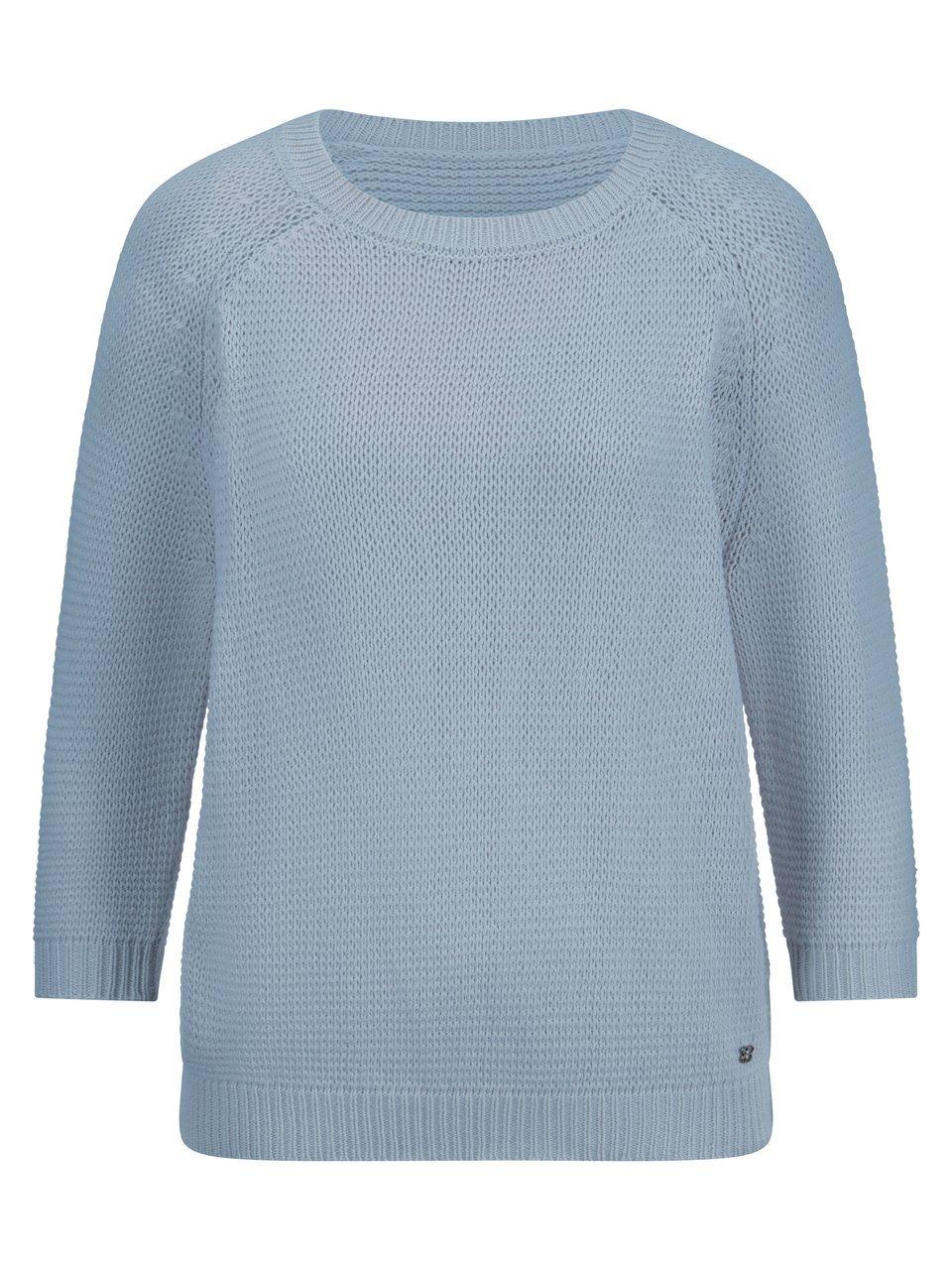 Rundhals-Pullover BASLER blau günstig online kaufen