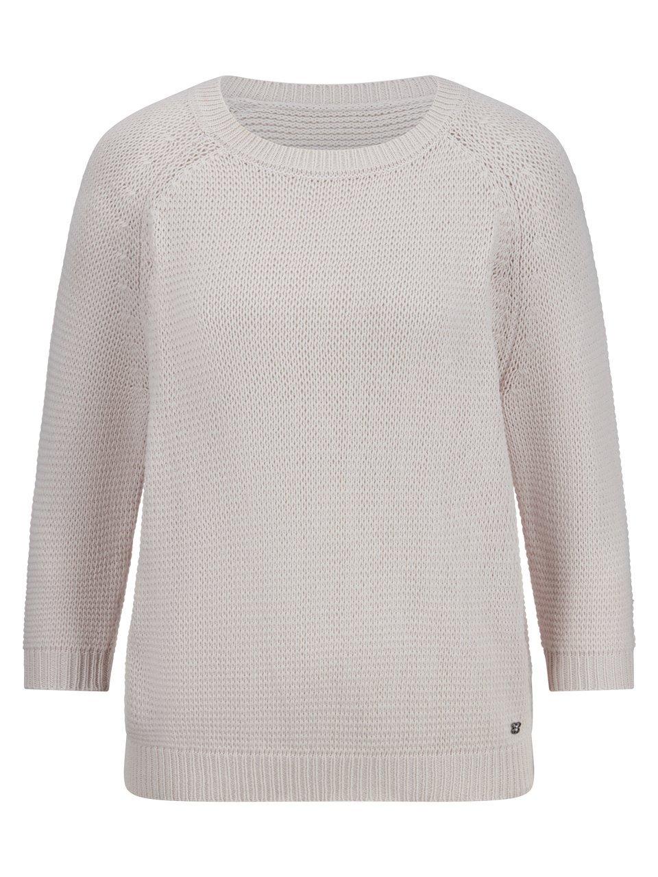 Rundhals-Pullover BASLER beige günstig online kaufen