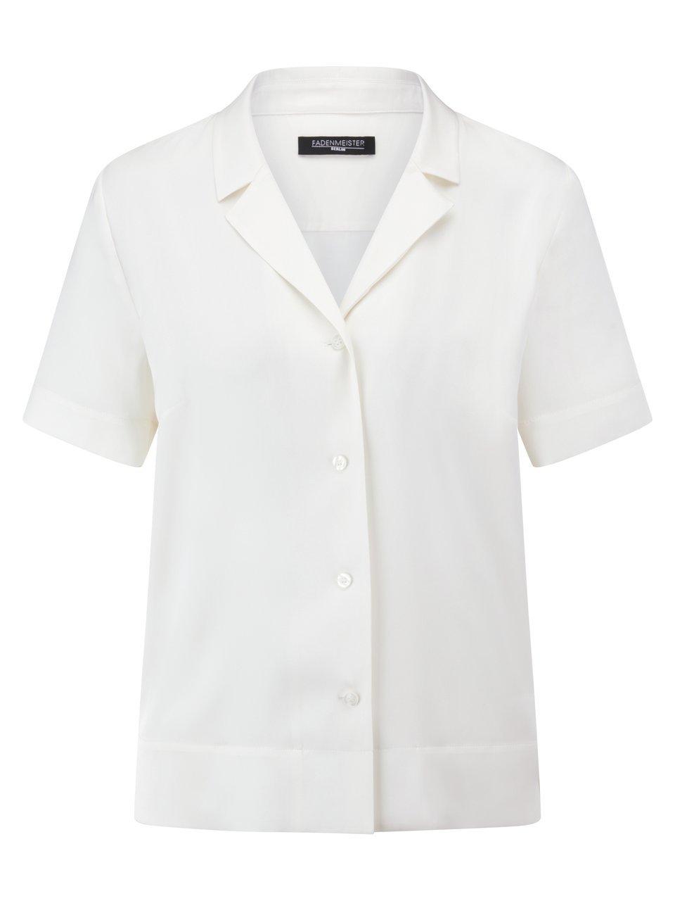 Bluse Reverskragen Fadenmeister Berlin weiss günstig online kaufen