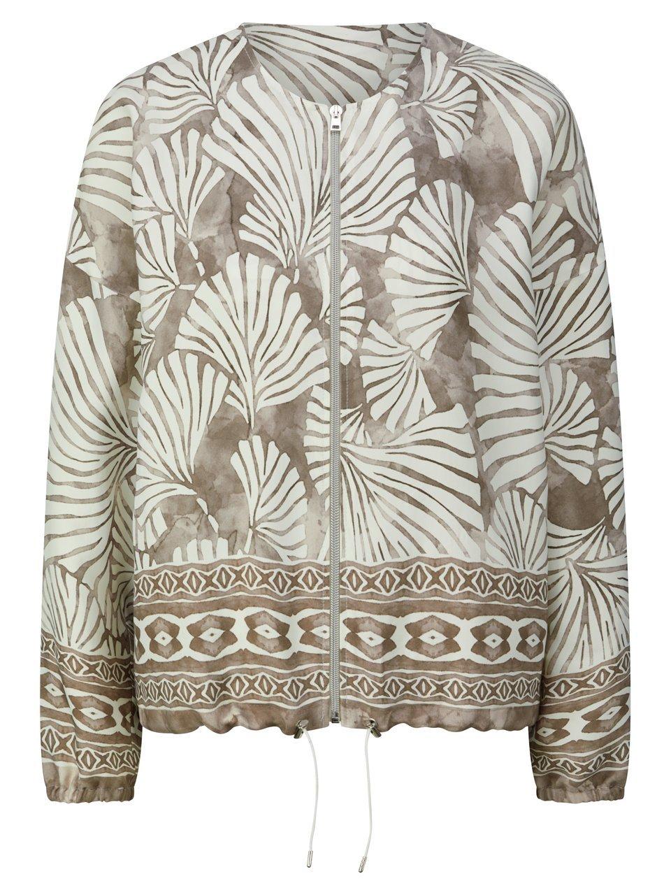 Jacke Rundhals-­Ausschnitt St. Emile multicolor
