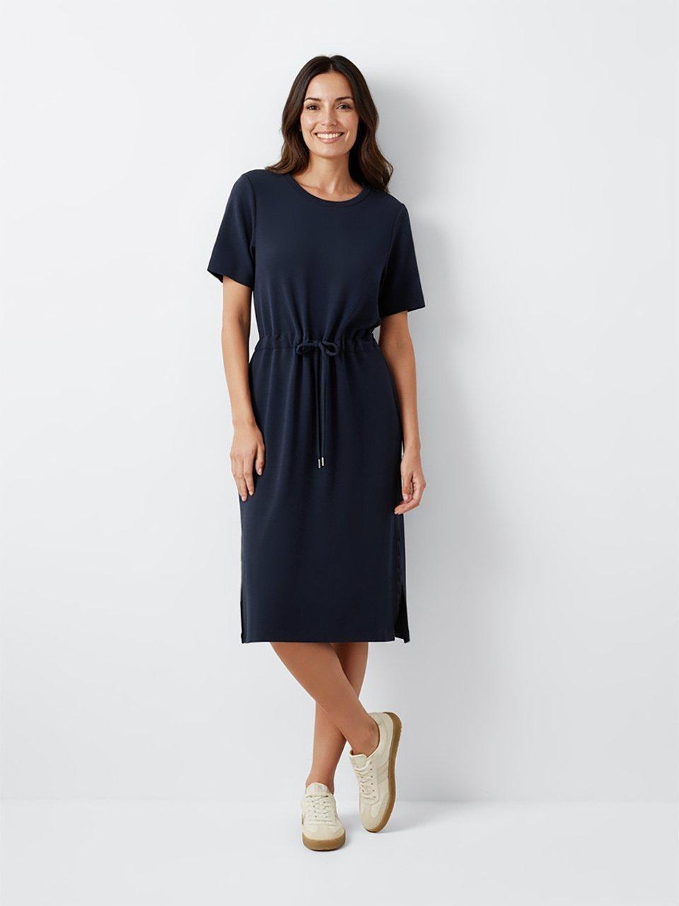 Peter Hahn - Jersey-Kleid mit Rundhals-­Ausschnitt