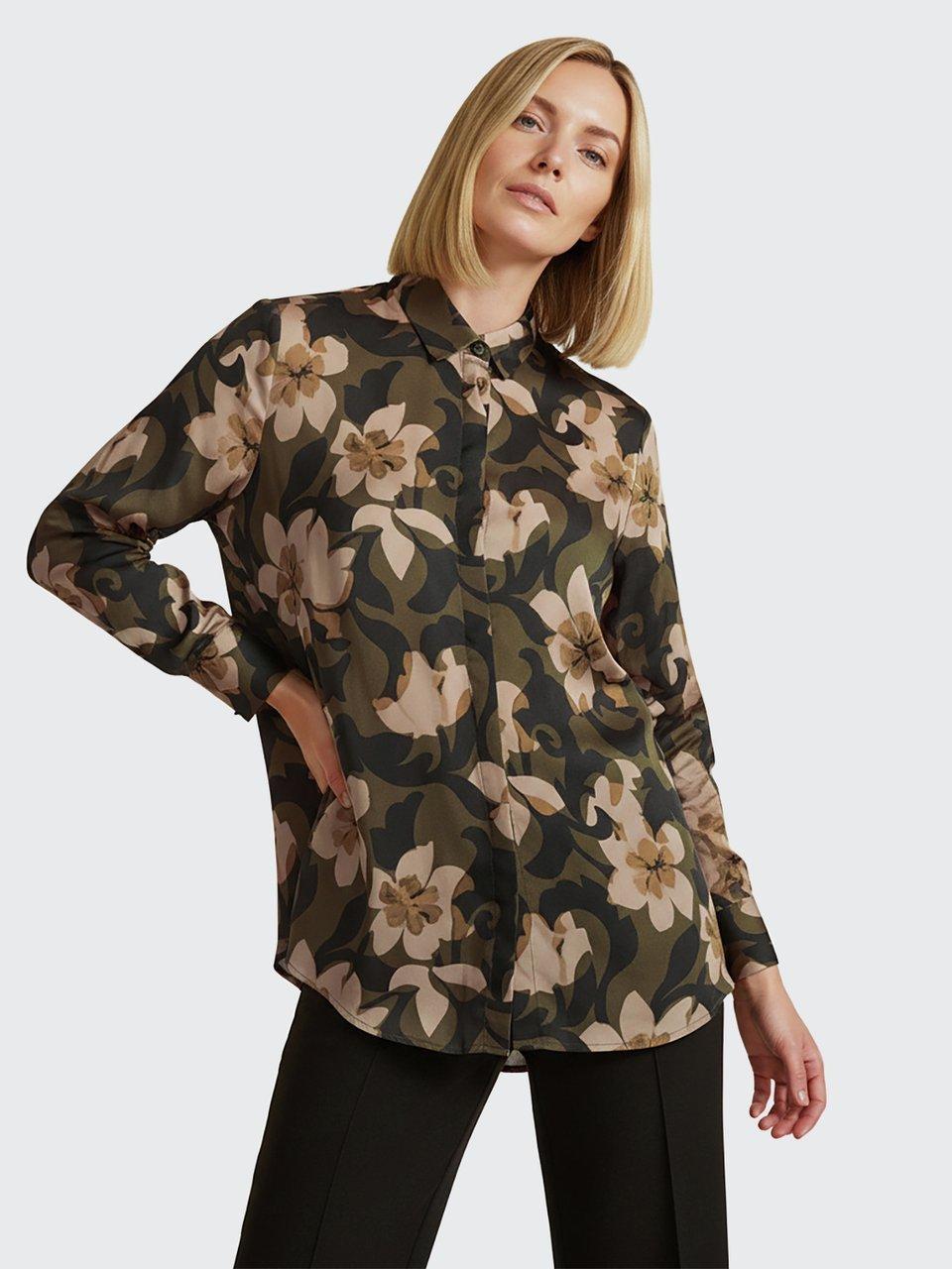 Fadenmeister Berlin - Bluse mit Blumen-Print