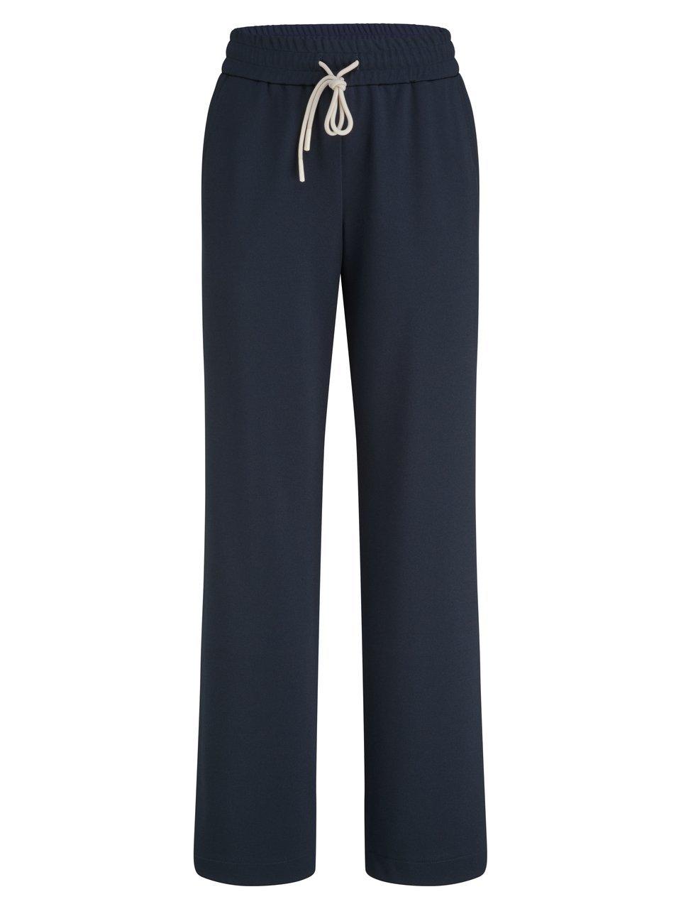 Knöchellange Wide Fit-Hose Peter Hahn blau günstig online kaufen