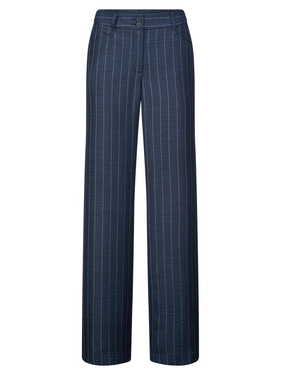 Wide Fit-Hose Passform Cornelia Peter Hahn blau günstig online kaufen