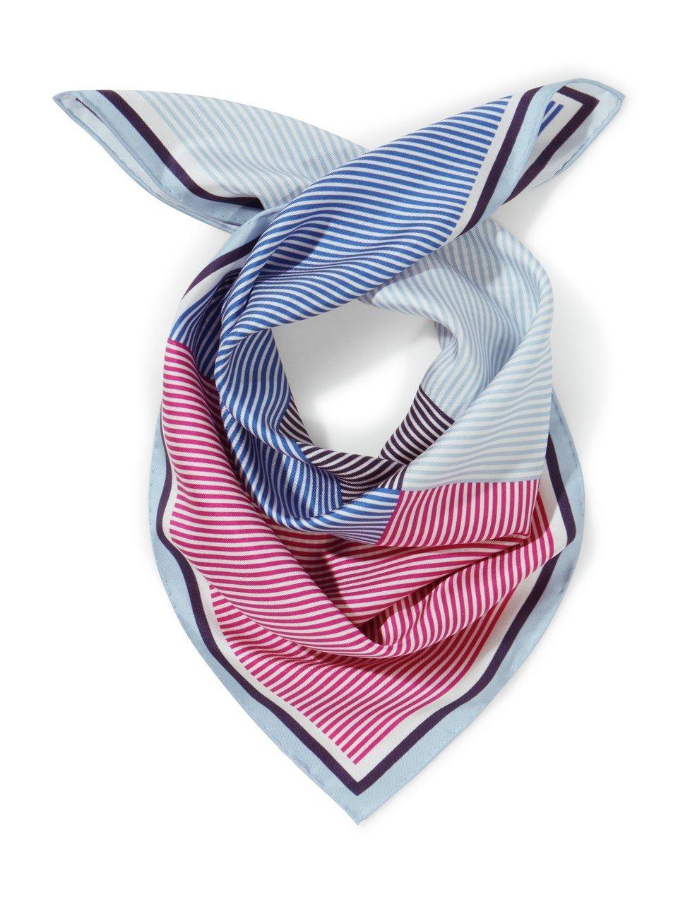 Peter Hahn Velours sjaal Van  blauw