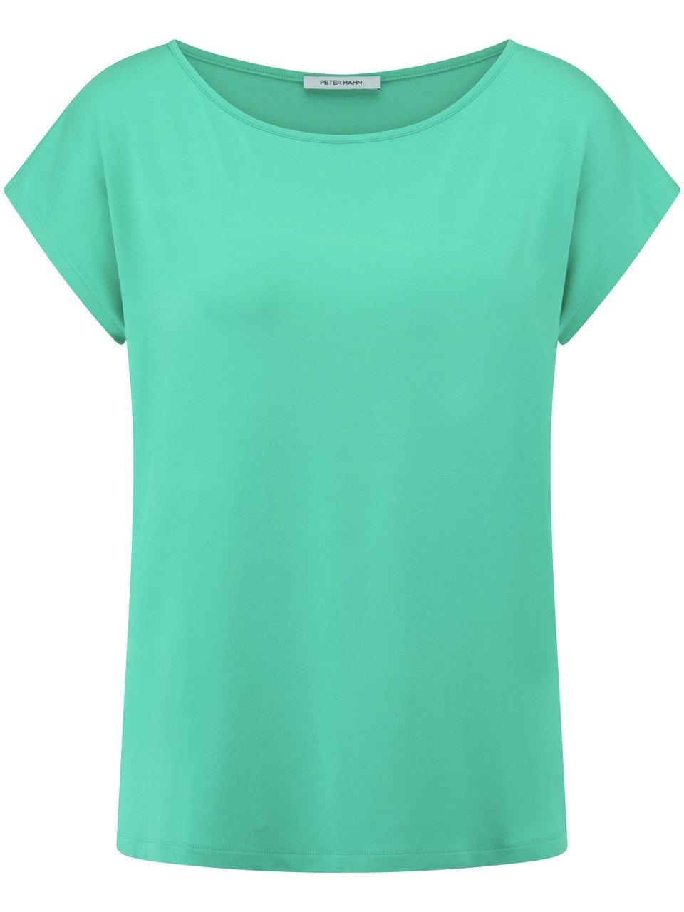 Shirt Rundhals-Ausschnitt Peter Hahn türkis günstig online kaufen