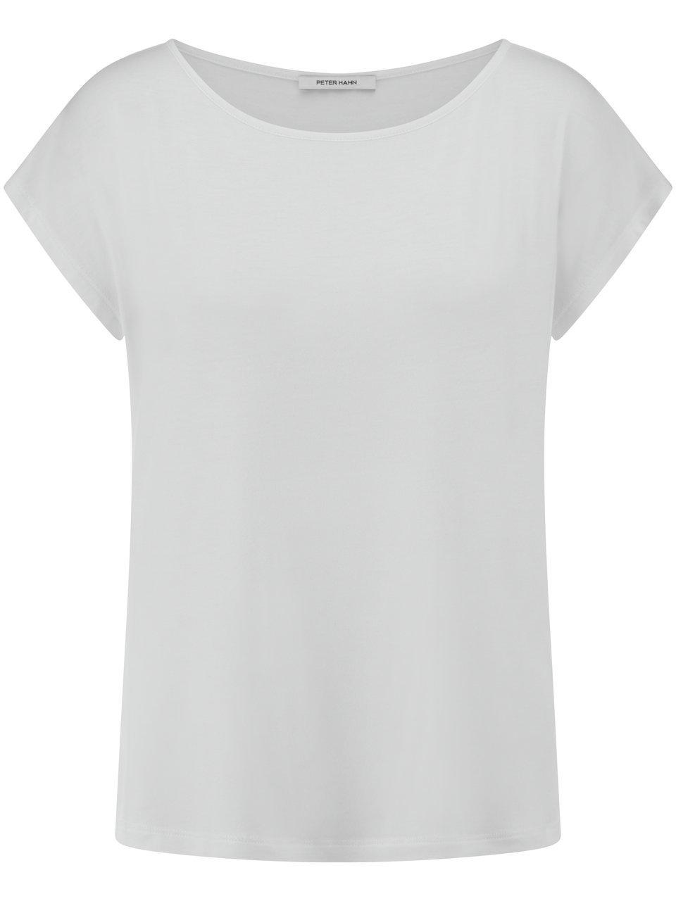 Shirt Rundhals-Ausschnitt Peter Hahn weiss günstig online kaufen