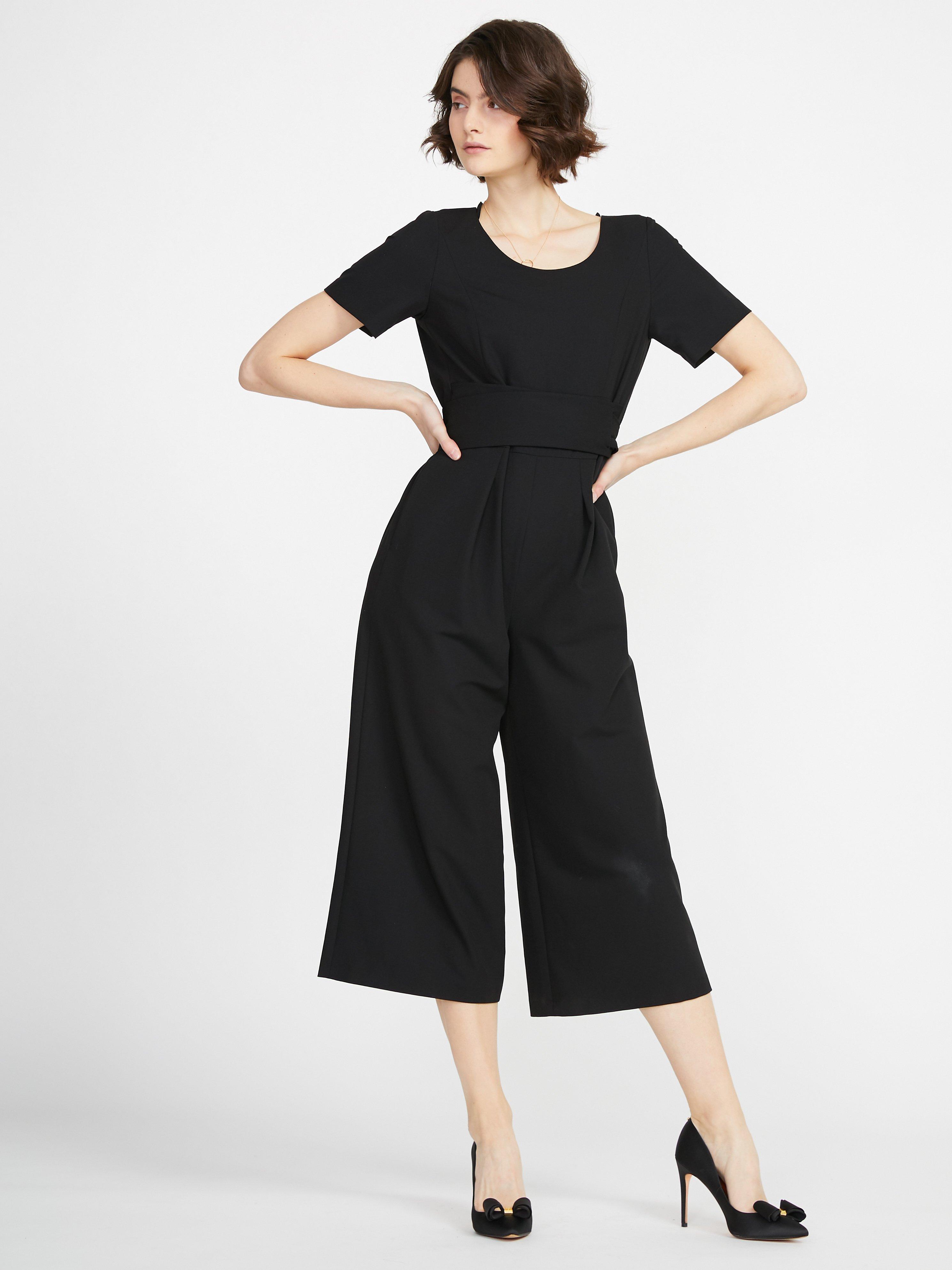 Uta Raasch - Jumpsuit met korte mouwen.